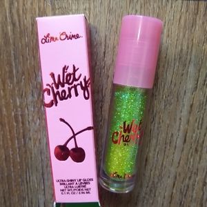 Lime Crime Wet Cherry "Cherry Slime" lip gloss